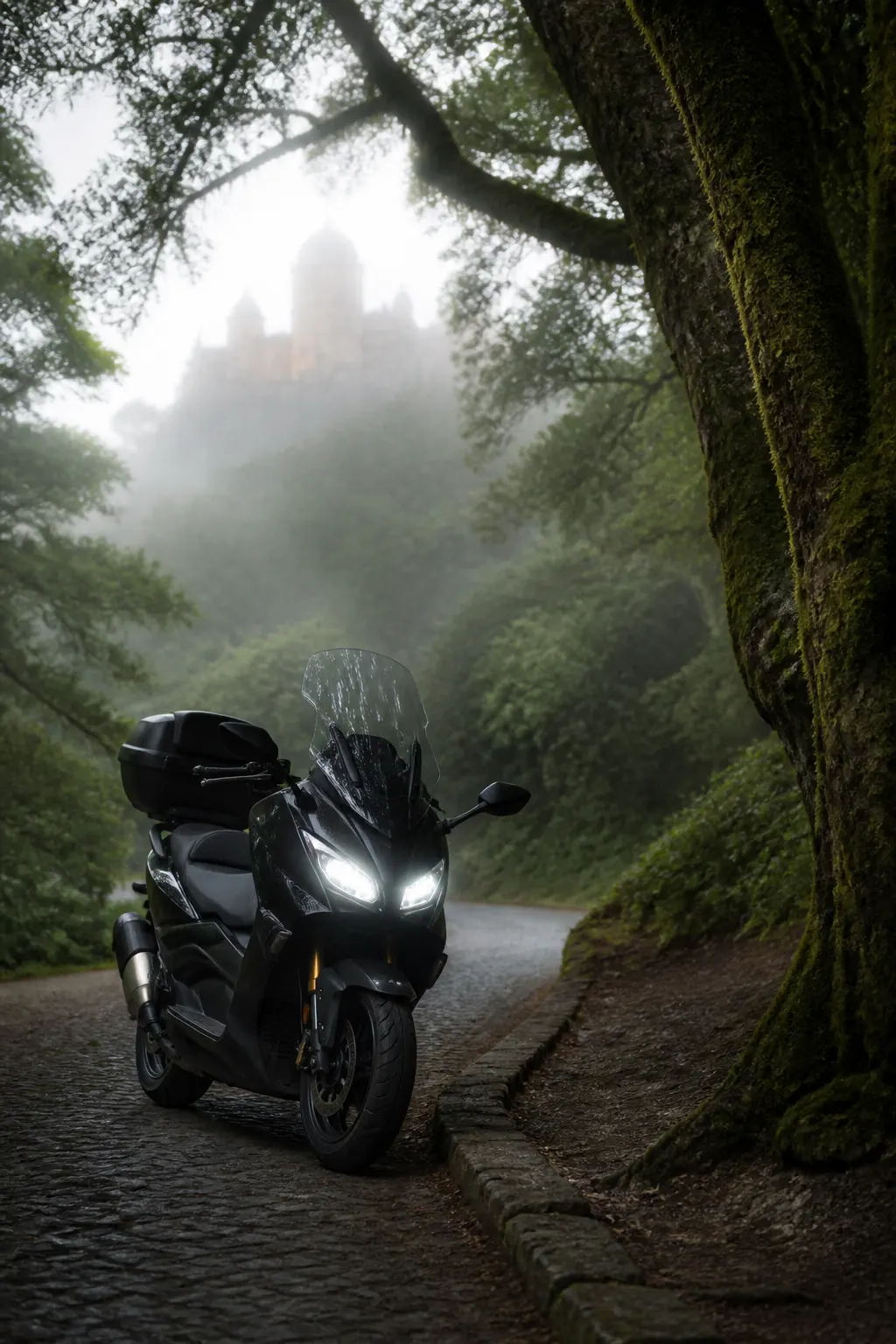 Sintra forest road